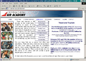 Example website International Air Academy